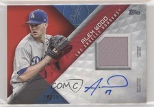 2018 Topps Major League Material Series 1 Red /25 Alex Wood #MLMA-AW Auto u6m