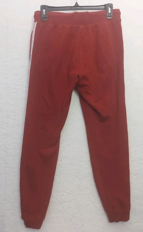 True Religion Track Suit Womens Sz M and S Burgundy Zip Up Retro Streetwear - Image 4 of 4