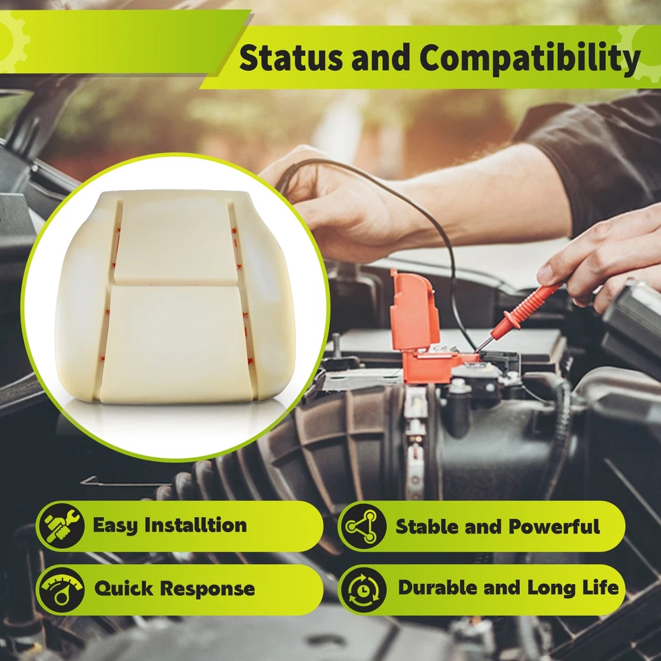 Nuevo cojín de espuma para asiento inferior del conductor para 07-14 Chevy Silverado 1500 2500 3500HD Foto 2 de 4