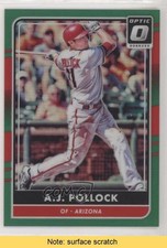 2016 Panini Donruss Optic Green 1/5 AJ Pollock #160 READ z0q
