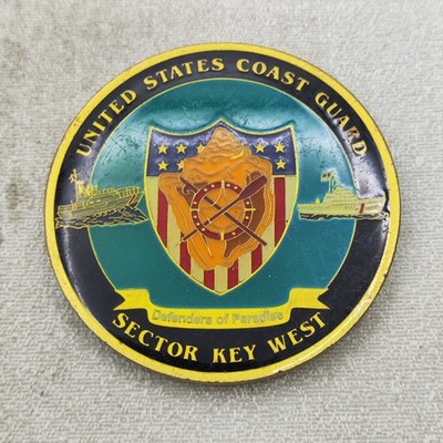US Coast Guard Sector Key West Challenge Coin