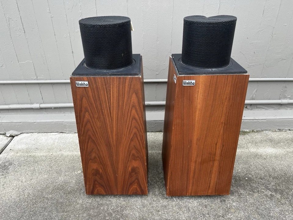 OHM WALSH 2 SPEAKERS pair Rare VINTAGE -  Good Condition - Working - Image 2 of 4