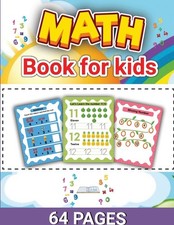 Math Activity Book For Kids: Math Activities For Kids, Math ...