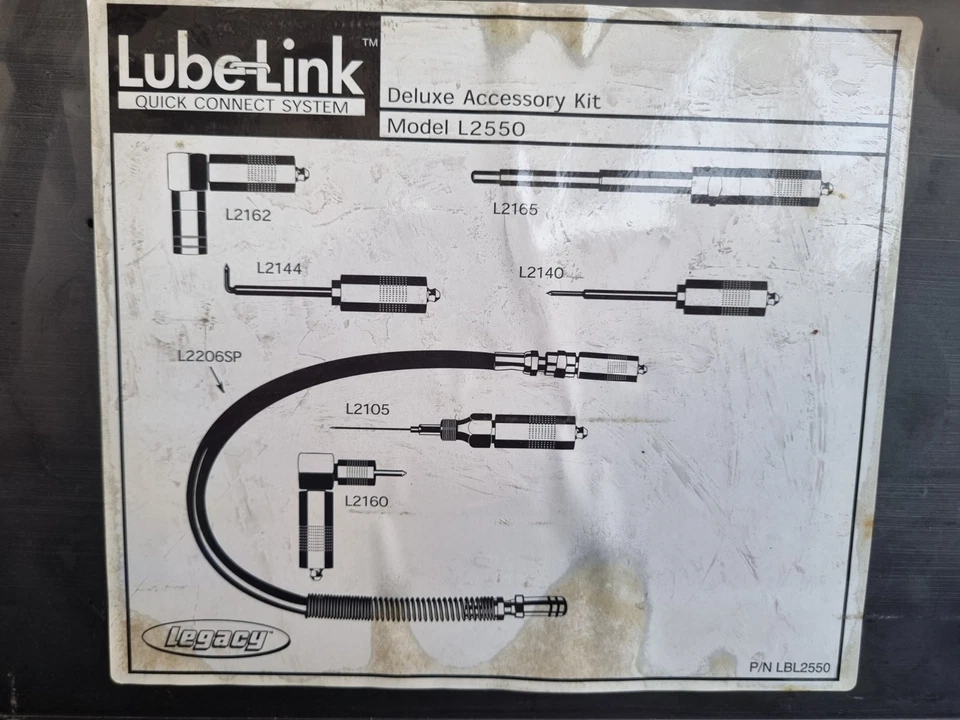 Legacy L2550 Lube-Link Deluxe Accessory Kit - Image 3 of 4