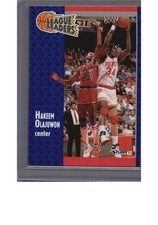 1991-92 Fleer #223 Hakeem Olajuwon