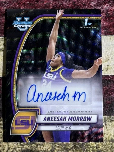 Aneesah Morrow 2024 Bowman Chrome Aneesah Morrow Refractor