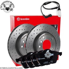 Brembo Bremsensatz gelocht SPORT HINTEN Ø 300mm BMW 1ER E81 E87 3ER E90 E92 Cou