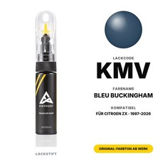 Lackstift F&uuml;r Citroen ZX KMV Bleu Buckingham Set PKW Steinschlag Reparatur