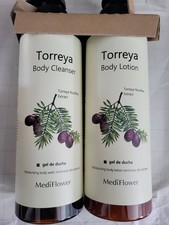 Medi Flower Bonita Garden Torreya Body Cleanser + Toerrya Body Lotion NIB