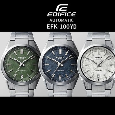 CASIO EDIFICE EFK-100YD-2AJF Automatic Mechanical Men's Watch Japan New