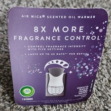 Air wick Scented Oil Warmer Plug In Air Freshener Adjustable Fragrance Control