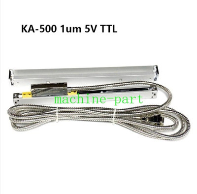 SINO Thin DRO Linear Scale 1um KA500 70-520mm Grating Ruler Optical Encoder 5V