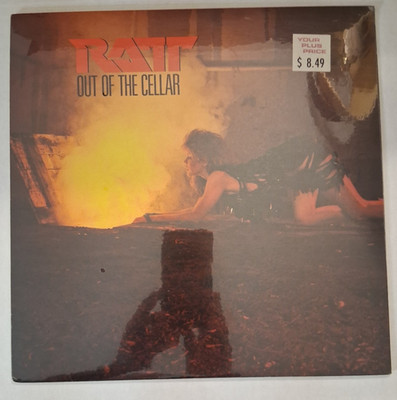 RATT OUT OF THE CELLAR LP RECORD VINYL SEALED 80143-1 MASTER RELEASE 1984