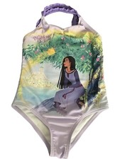Toddler Girls Disney Wish Bathing Swimsuit Size 3T Purple