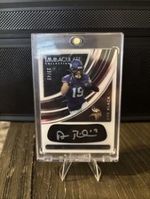 2022 Panini Immaculate Collection - Immaculate Eye Black Adam Thielen #IEB-AT...