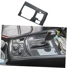 Interior Center Console Gear Shift Panel Cover Trim for Carbon Fiber Style