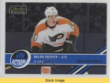 2017-18 O-Pee-Chee Platinum In Action Nolan Patrick #IA-24 READ 4le