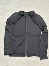 ATWYLD Armored Motorcycle Shirt Jacket Womens Small Black Zip Protective Pads
