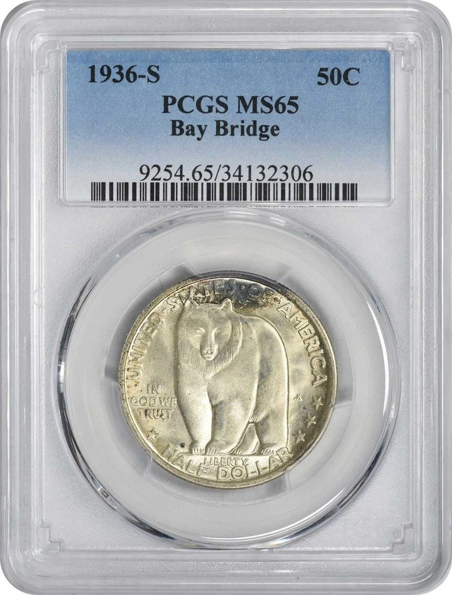 San Francisco 1936 Year US Silver Commemorative Coins (1892-1954