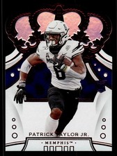 2020 Panini Chronicles Draft Picks  Crown Royale Patrick Taylor Jr. #89 Red (RC)