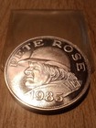 1985 Pete Rose Commemorative 1oz Silver Coin With Light Beautiful Toning — photo 1