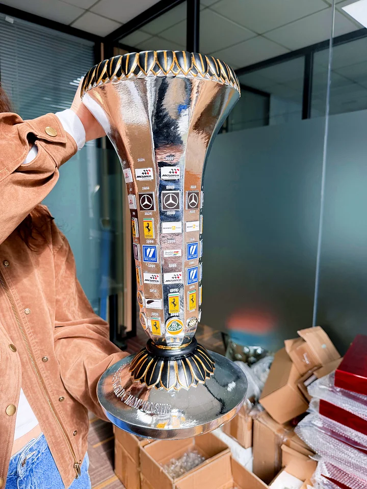 【レア】ラウンドワン　Champion　Trophy Formula 1 Constructors Inspired Championship Trophy Resin Replica