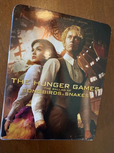 Hunger Games: Ballad of Songbirds & Snakes (4K UHD+Blu ray+Digital+Slip) NEW - Picture 1 of 2