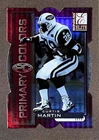 1999 Donruss Elite Football Die Cut Red Curtis Martin #16