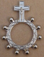 Stary różaniec dziesiąty - różaniec na palce - leniwy różaniec - (AQ00)