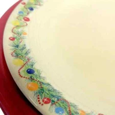 Fiesta® 10.5" Round Dinner Plate | Christmas Tree