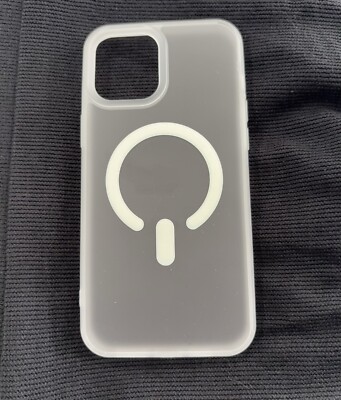 iphone 12 pro max case magsafe White Frosted