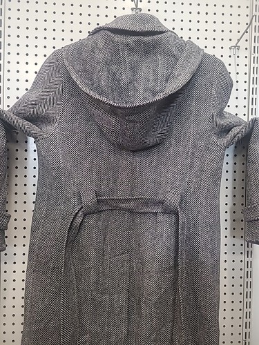 346 brooks brothers women coats Hooded Size Charcoal Grey - Picture 10 of 16