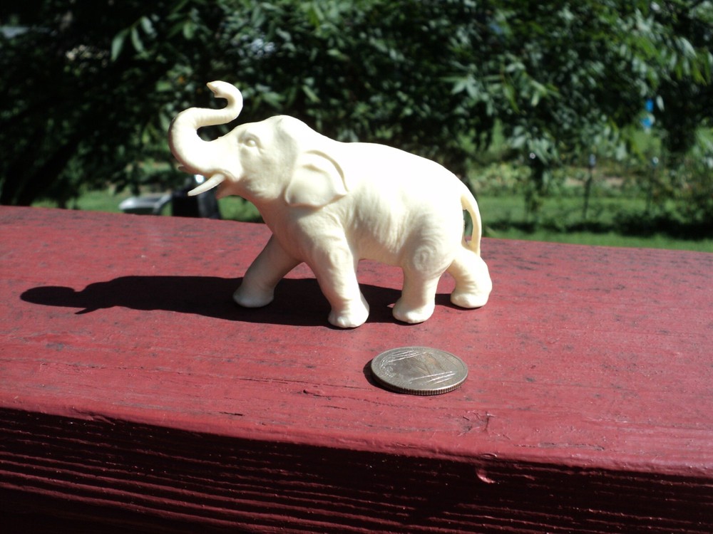 Vintage Miniature Elephant Figurine Japan