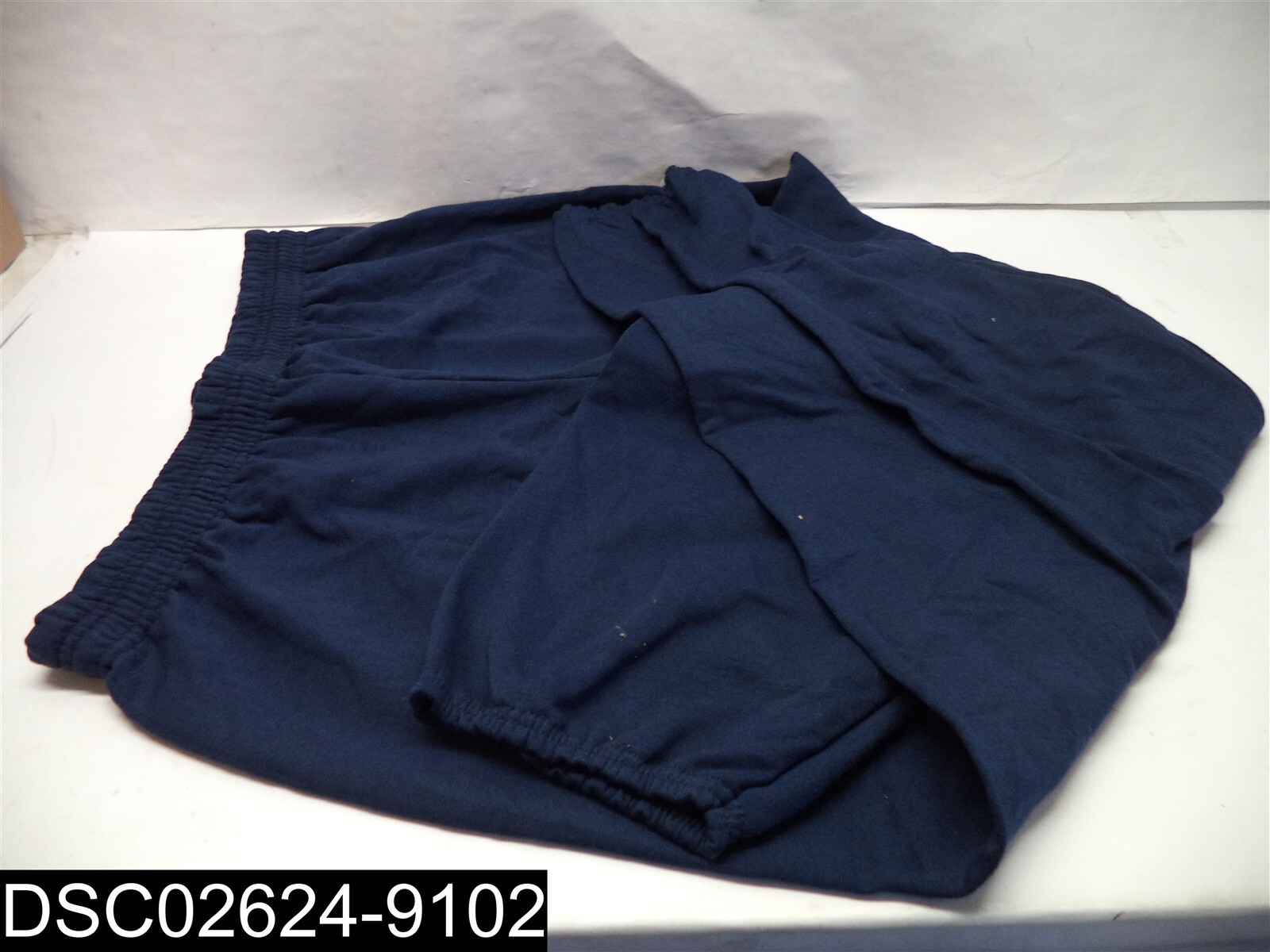 QTY=2: NWOT: Size XL Hanes Men's Navy Blue Sweatpants