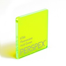 Perspex® Fluorescent Acrylic Plastic Sheet / Size A5 A4 A3 A2 A1
