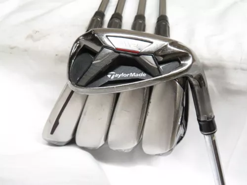 Used TaylorMade M2 Iron Set 7-PW,AW KBS Tour 90 Regular Flex Steel Shafts R