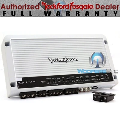 ROCKFORD FOSGATE M600-5 MARINE CLASS AB/D 5-CHANNEL 600W RMS SPEAKERS AMPLIFIER