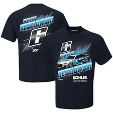 Brad Keselowski #6 2022 Nascar Groove Men's 2-Sided Shirt  Blue 2XL