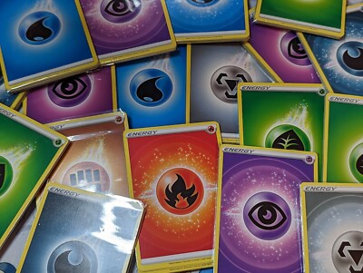 Pokémon TCG Lot of 12 Water Energy Sword&Shield Base Set Regular Common Play Set