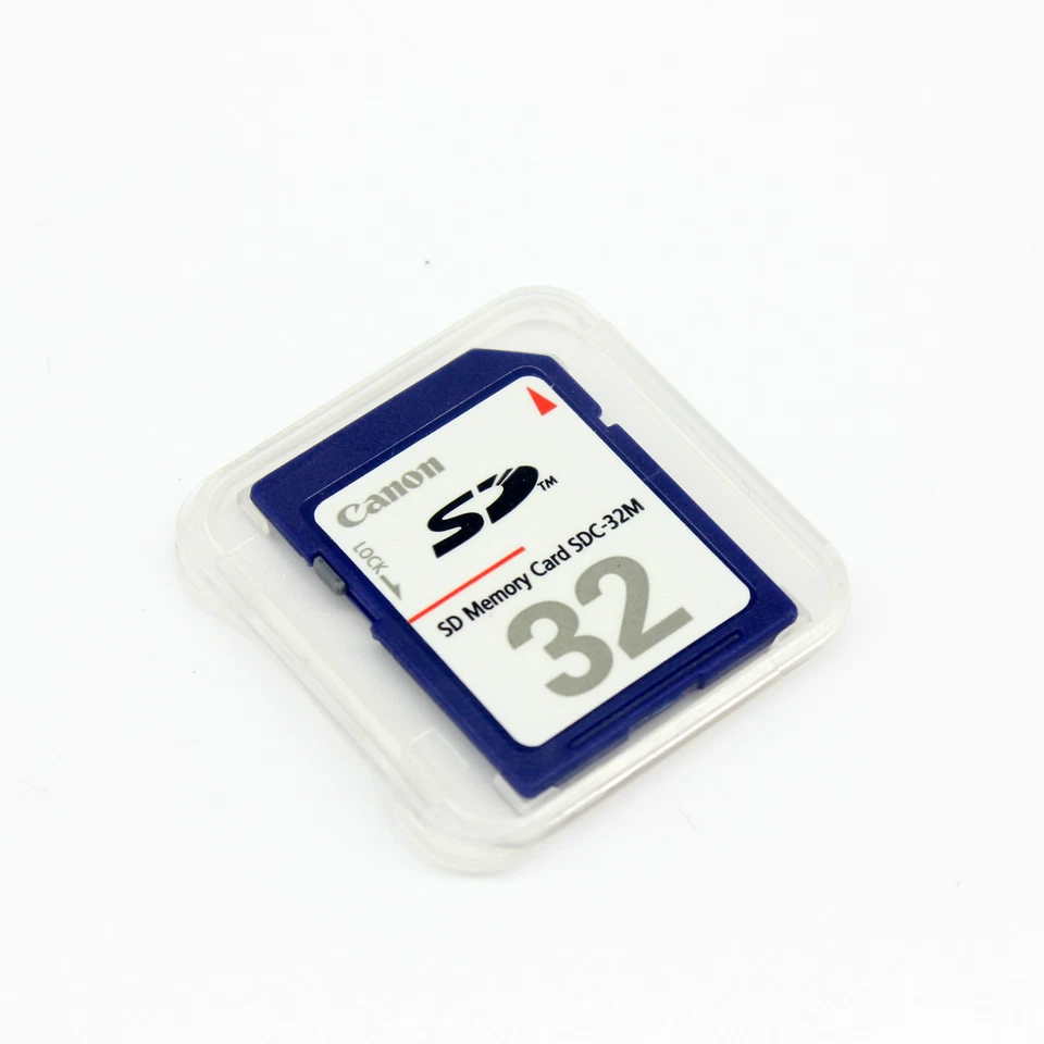Genuine Canon 32MB SD Card, SD Flash Memory Card, SDC-32MB - Image 3 of 3
