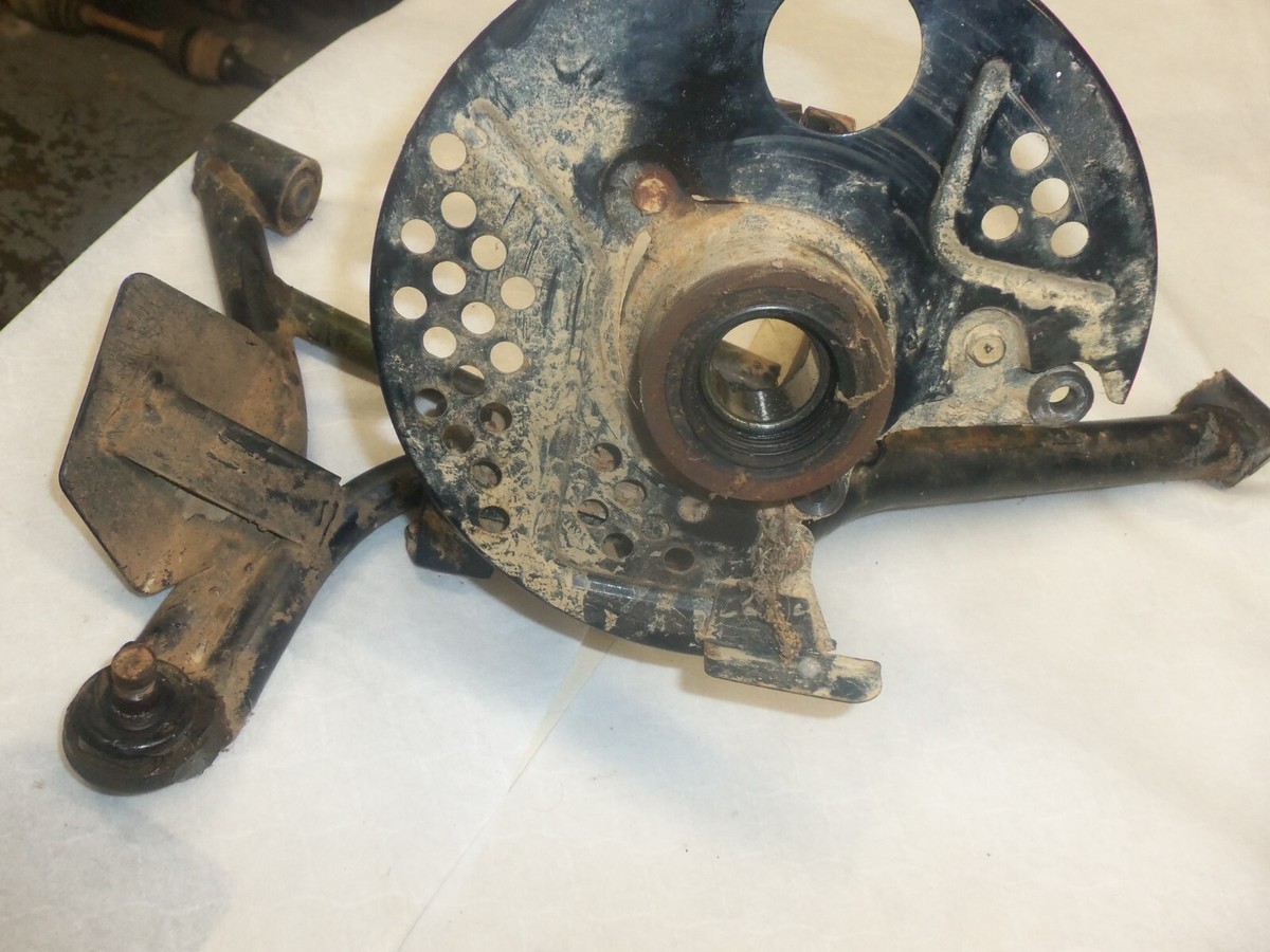 1998 Kawasaki Bayou 400 4x4 ATV right spindle/lower/top arms