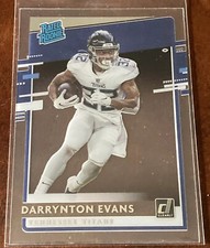 2020 Chronicles Clearly Donruss Rated Rookies #RR-DE DARRYNTON EVANS RC Titans