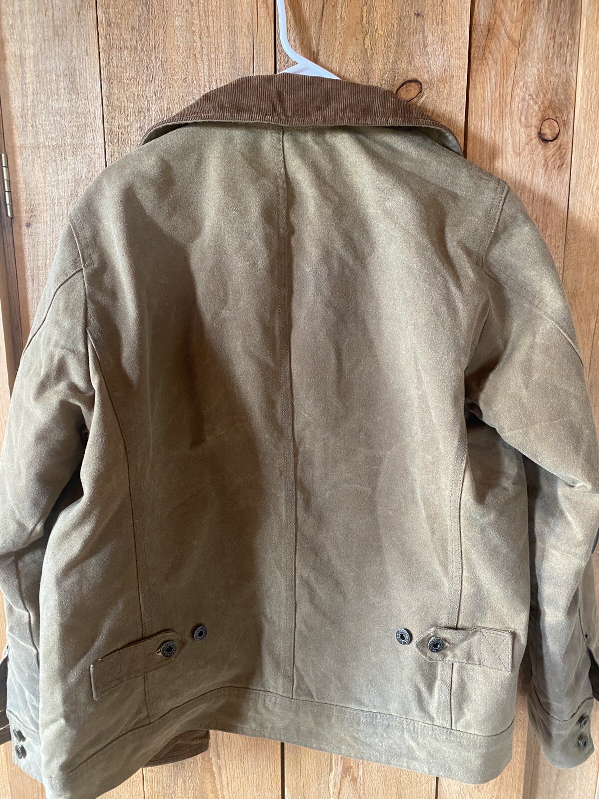 Filson Lined Journeyman Insulated Jacket Tan Waxed Sm… Gem