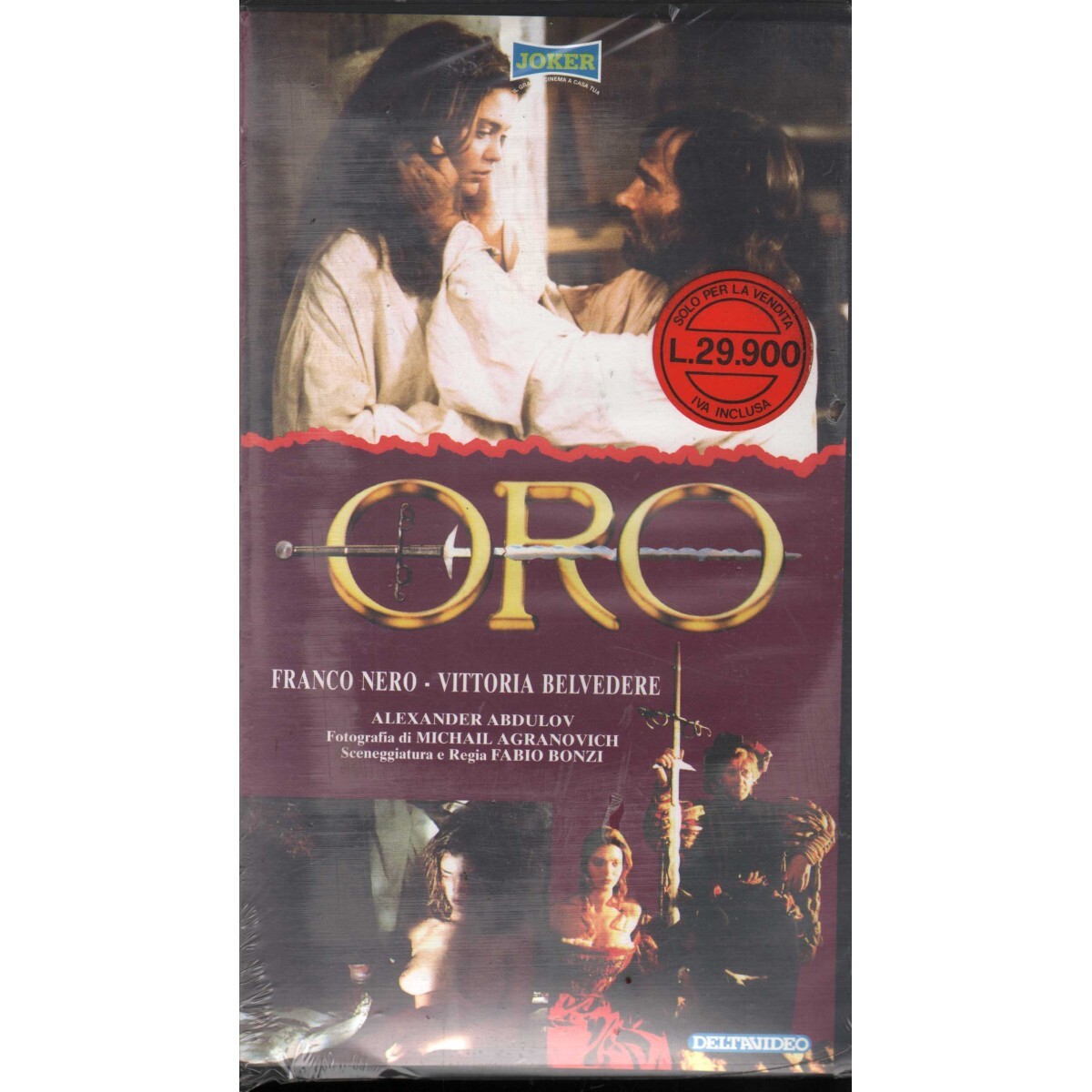 Fabio Bonzi Univideo CD02419 Gold VHS Sealed