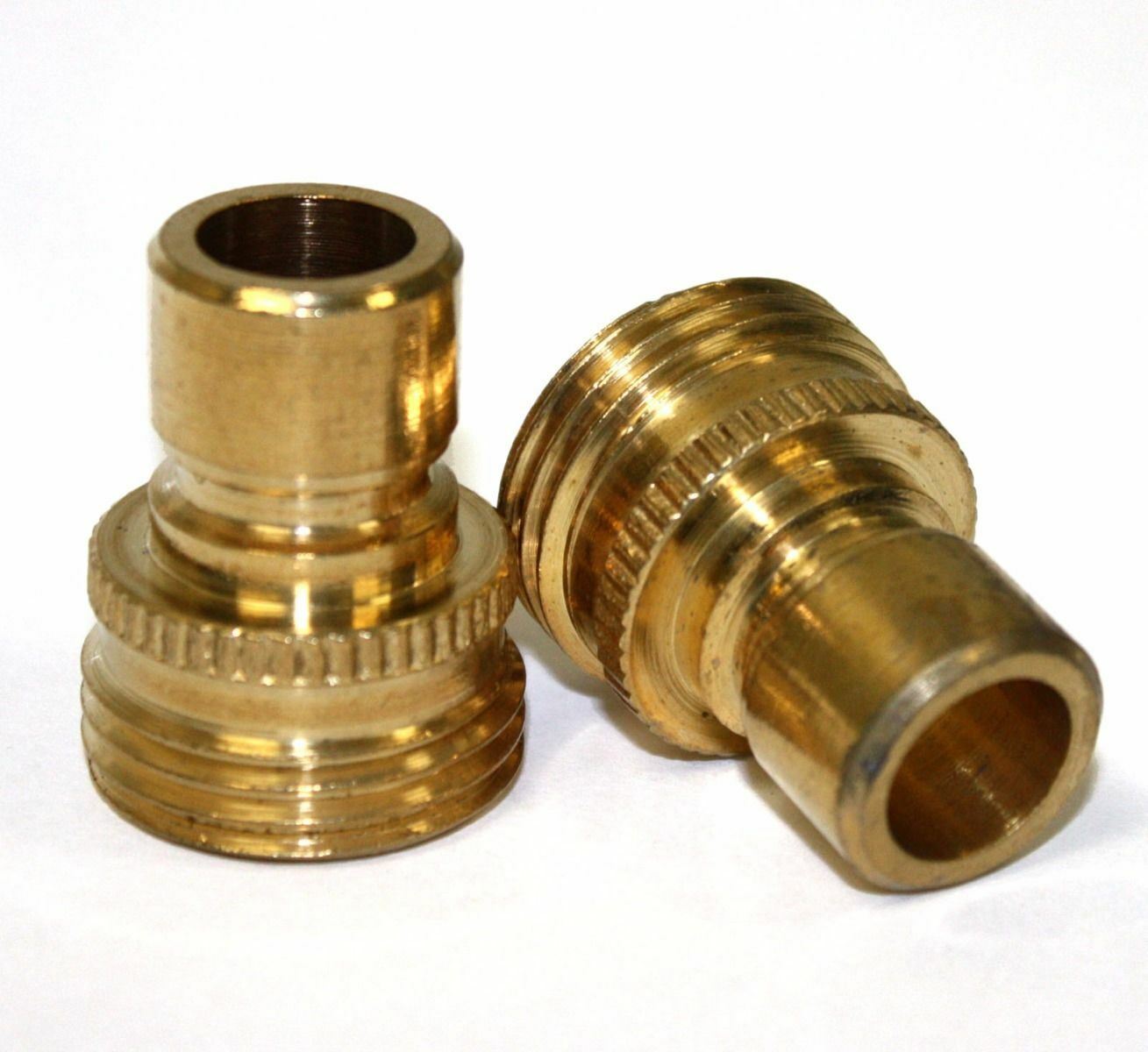2pc Spare Garden Hose Male Quick Connector, 3/4", Solid Brass FREE