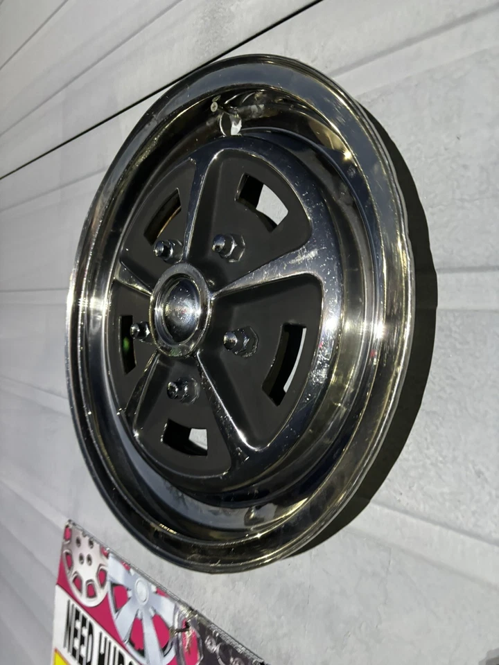 Oem Rare Triumph TR250 GT6 Rostyle Mag Style 68 69 70 -One 15” Rally Used Cap . - Image 3 of 4