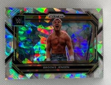 2023 Panini Prizm WWE Cracked Ice Brooks Jensen 