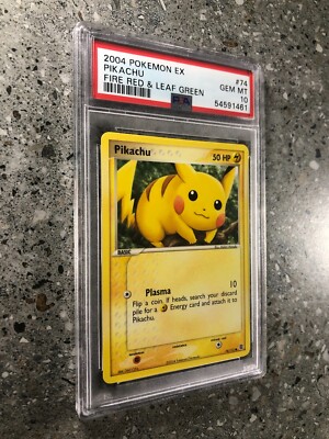 Pokemon TCG Cards Pikachu 74/112 FRLG Fire Red & Leaf Green PSA 10