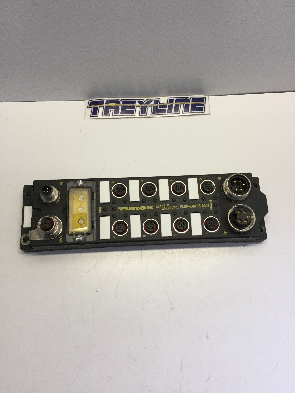 NEW, TURCK, FLDP-IOM 88-0001, INPUT/OUTPUT STATION, 18...30VDC. (2B-3)