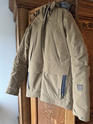 66 North Tvioddi 3-in-1 GORE-TEX Down Jacket Parka Beige S